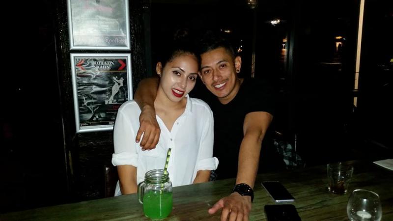 young couple at hot latin nights